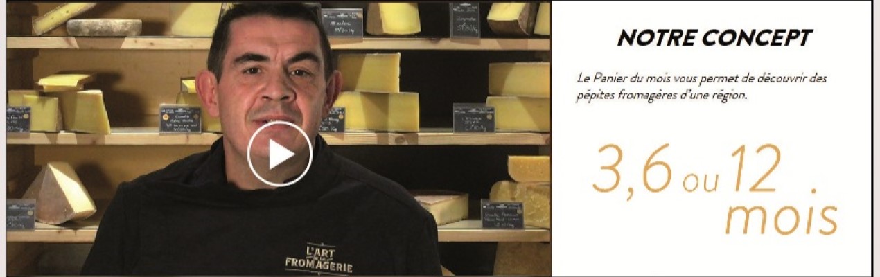 e-boutique L'Art de la Fromagerie