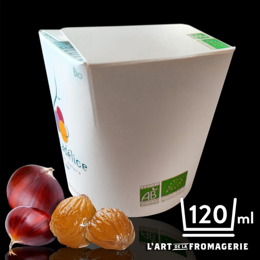 Sorbet Châtaigne / Marrons confits Bio – 120 ml