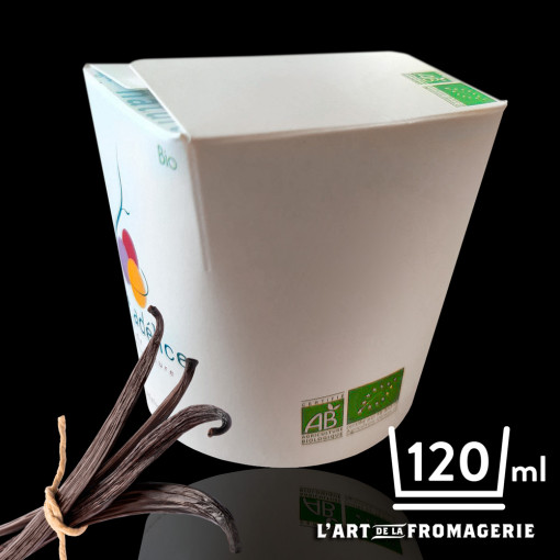 Glace Vanille gousse Bio – 120 ml