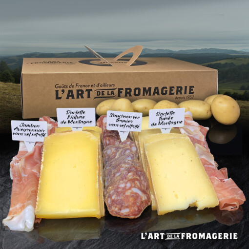 Boîte raclette Tradition pour 4 pers. avec Patates