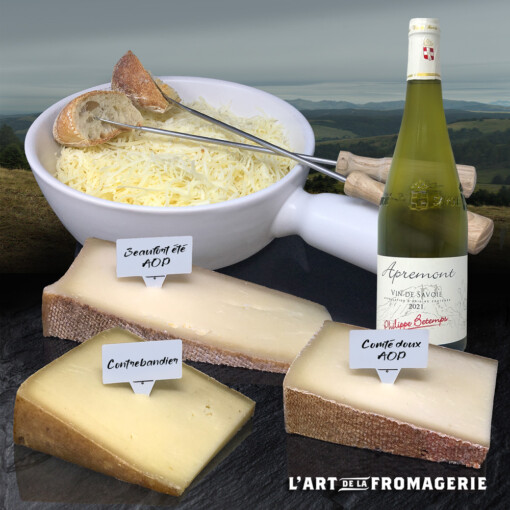 Fondue Maison 2 pers. + Vin