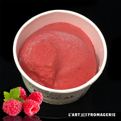 Sorbet fermier Framboise Bio – 85 ml