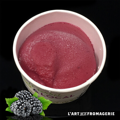 Sorbet fermier Mûre Bio – 85 ml
