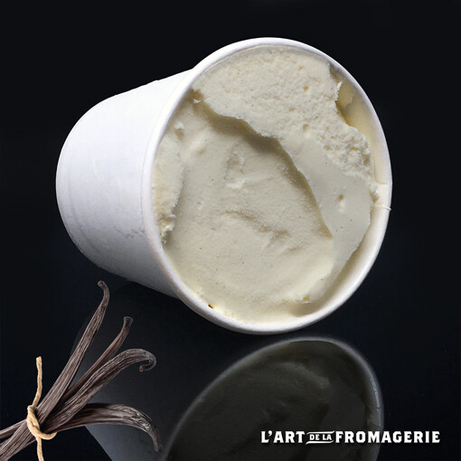 Glace fermière de chèvre Vanille – 500ml