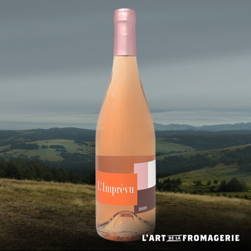 L&rsquo;Imprévu 75 cl – Vin Bio Rosé des Pyrénées-Orientales
