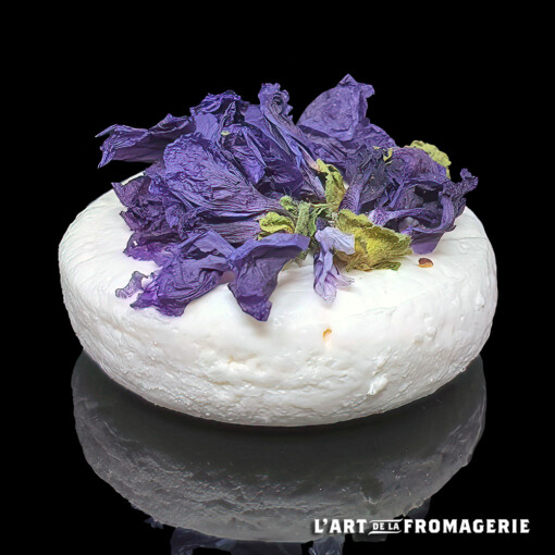 Chèvre fermier aux fleurs