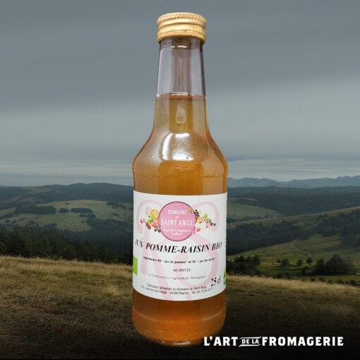 Jus de Pomme Raisin Bio – 25cl
