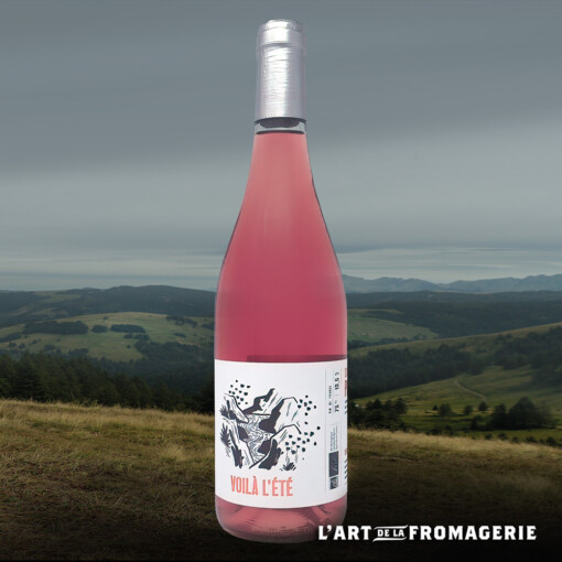 Voilà l&rsquo;été 75cl – Vin Bio Rosé d&rsquo;Ardèche